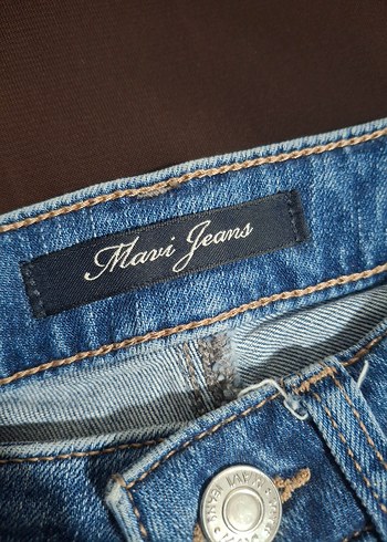 Kadın Lacivert Mini Denim Şort - Görsel 2