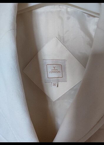 36 Beden beyaz Renk Blazer