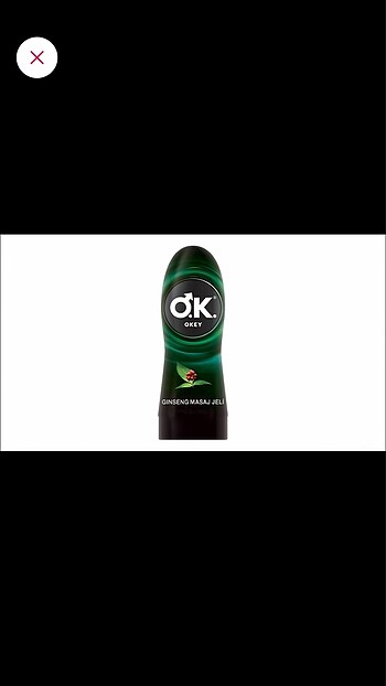 Okey ginseng masaj jeli