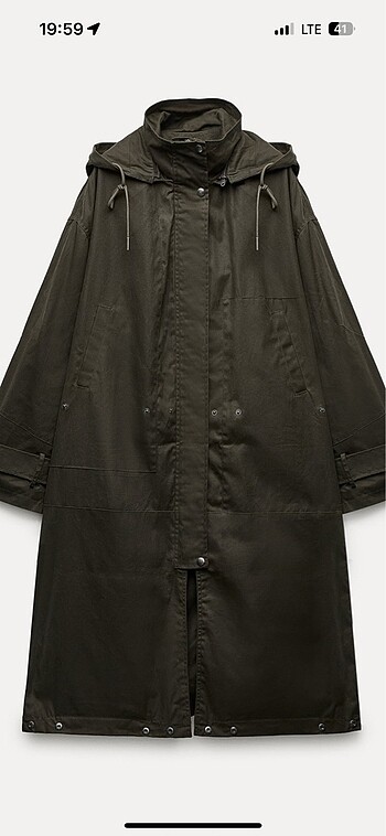 Zara mumlu trenckot