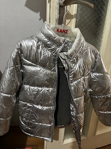 Mango Mango metalik mont