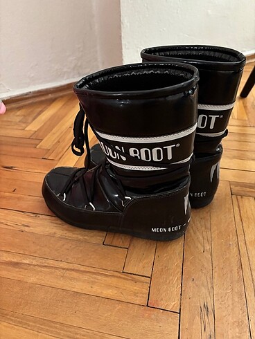 38 Beden siyah Renk Moon boot