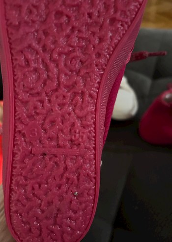 Püsküllü Pembe Süet Kadın Dolgu Topuklu Babet - Görsel 5