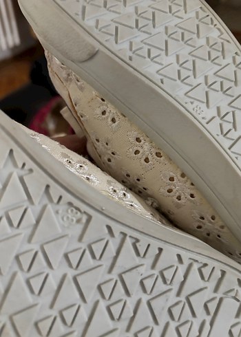 Püsküllü Pembe Süet Kadın Dolgu Topuklu Babet - Görsel 8