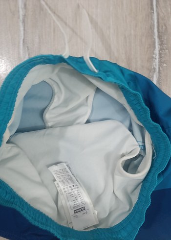 8 Yaş Beden mavi Renk Mavi Renkli Erkek cocuk Yüzme Şortu