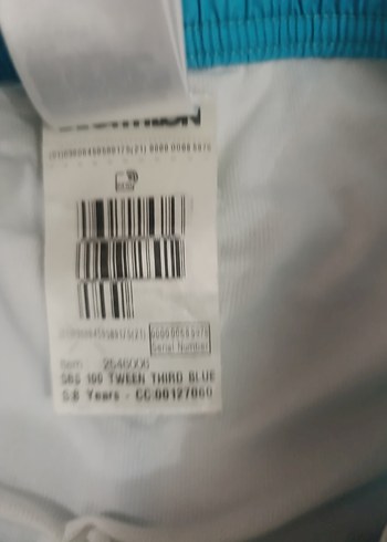 Mavi Renkli Erkek cocuk Yüzme Şortu - Görsel 9