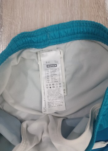 Mavi Renkli Erkek cocuk Yüzme Şortu - Görsel 8