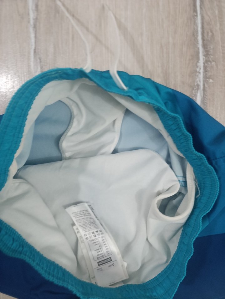 Mavi Renkli Erkek cocuk Yüzme Şortu - Görsel 4