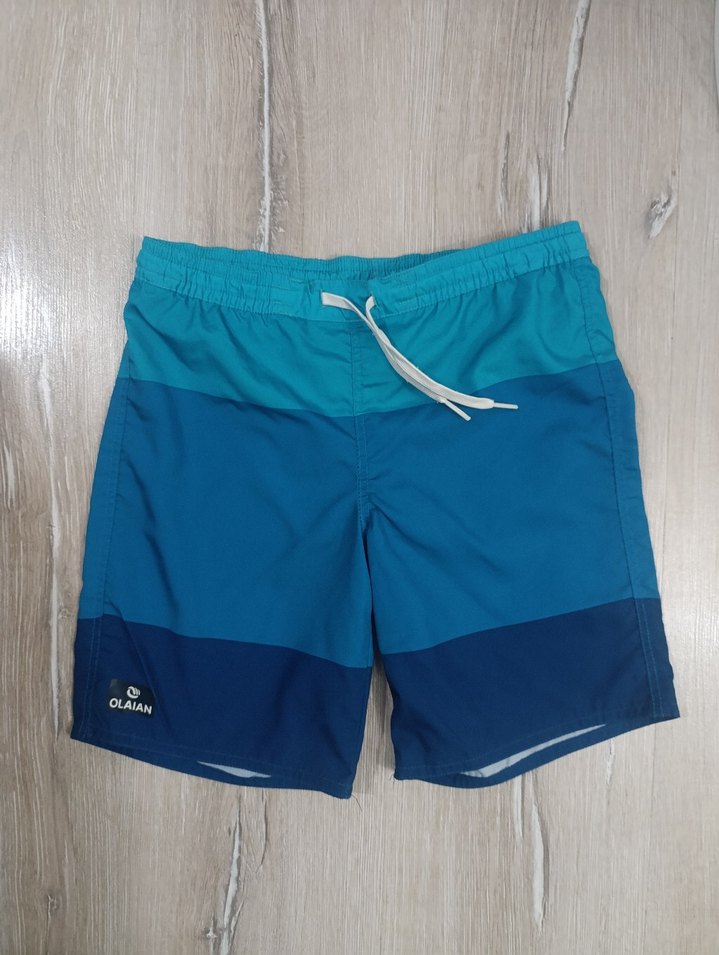 Mavi Renkli Erkek cocuk Yüzme Şortu - Görsel 2