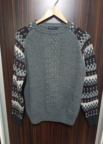 LC Waikiki Gri Örgü erkek Kazak
