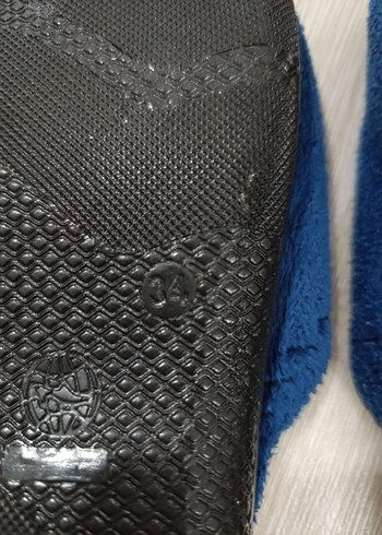 Erkek Çocuk Renkli Nakışlı Sıcak Terlik - Görsel 6