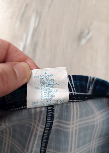 Erkek Lacivert Kareli Mini Boxero - Görsel 4