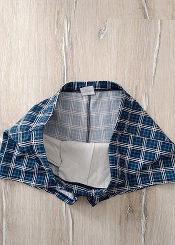 Erkek Lacivert Kareli Mini Boxero - Görsel 7