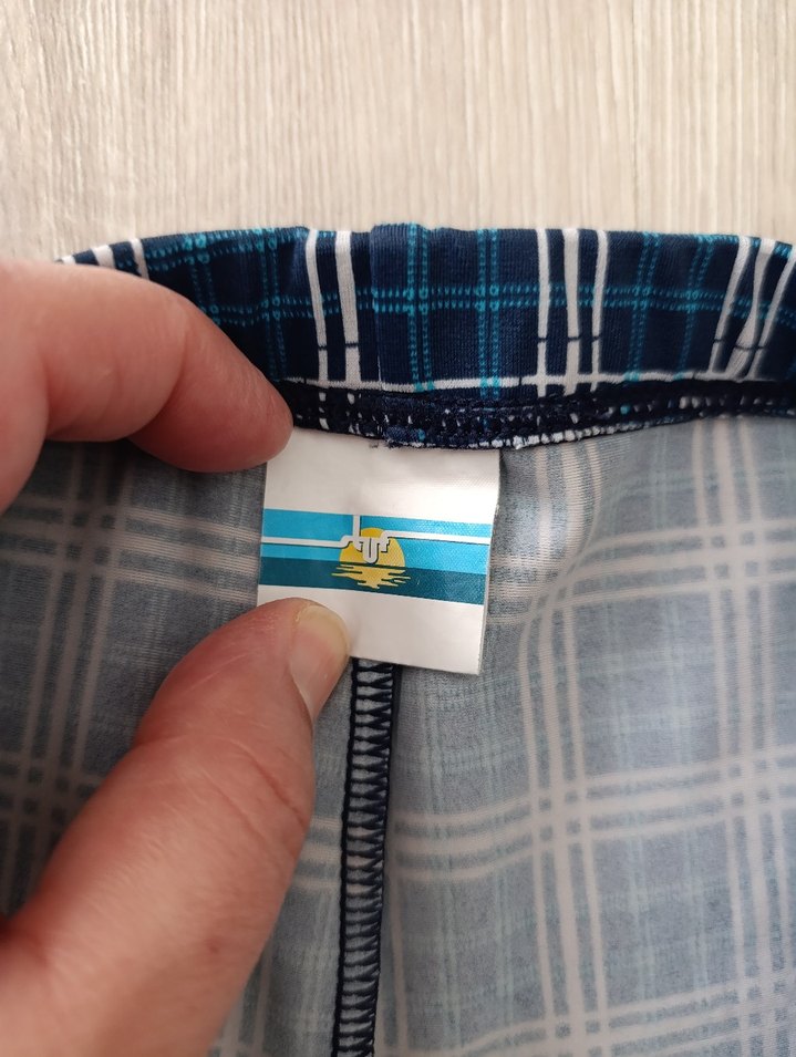 Erkek Lacivert Kareli Mini Boxero - Görsel 3