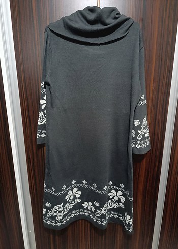 Gri Bohem kadın elbise - Görsel 5