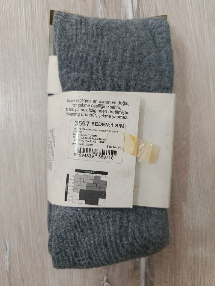 Yıldız Süper Penye Opak Kadın Tayt Çorap - Görsel 3