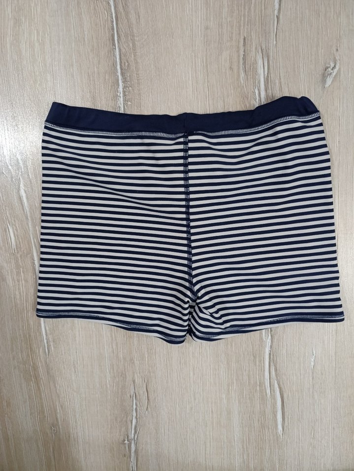 Çizgili Erkek Çocuk Mayo Şortu 13-14 yas - Görsel 2