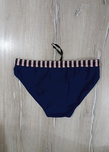 Erkek Mini Mavi Kemerli Mayo - Görsel 3