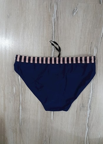 Erkek Mini Mavi Kemerli Mayo - Görsel 4