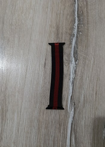 Kırmızı Siyah Modern Erkek Saat Kayışı - Görsel 7