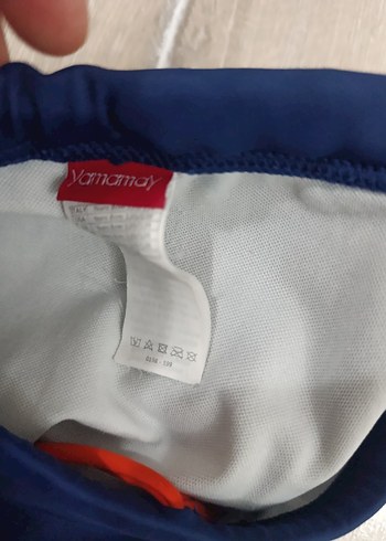 Erkek Lacivert Düz Kesim Yüzücü Mayo - Görsel 7