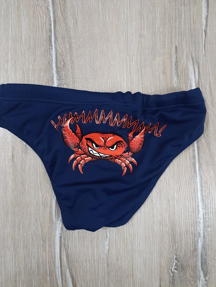 Erkek Lacivert Düz Kesim Yüzücü Mayo - Görsel 5