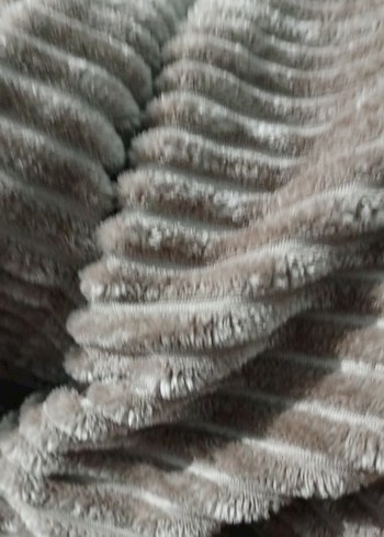 Gri Yumuşak Dokulu Battaniye - Görsel 5