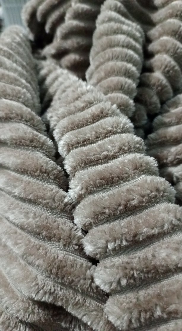 Gri Yumuşak Dokulu Battaniye - Görsel 2