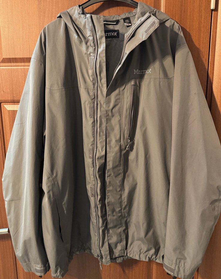 Gri Marmot Su Geçirmez Erkek Mont - Görsel 5