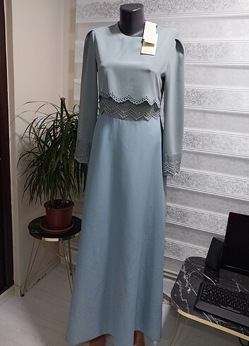 Bayan uzun elbise 