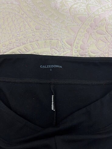 Calzedonia Calzedonia İspanyol Paça Siyah Tayt