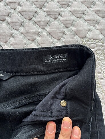 Mavi Siyah Skinny Jean - Görsel 5