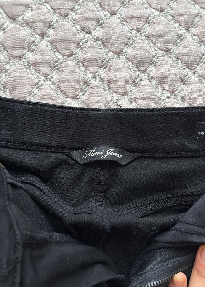 Mavi Siyah Skinny Jean - Görsel 4