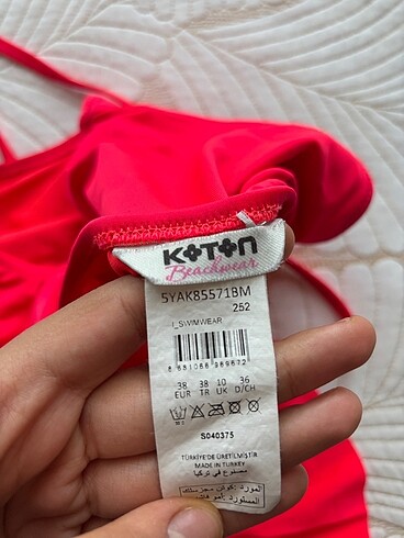 m Beden Koton Mayo