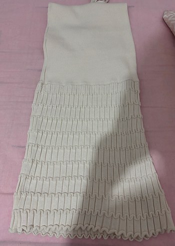 Zara Uzun Triko Elbise - Görsel 4