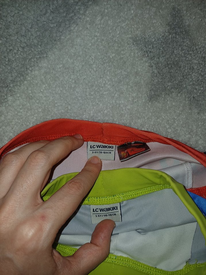 Renkli Baskılı Erkek Çocuk Mayo Şortları - Görsel 2