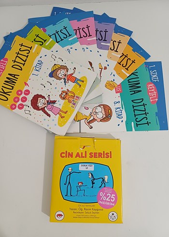 1.sınıf Cin Ali kitap serisi