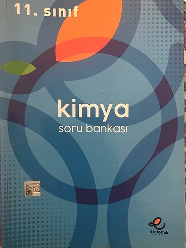 Endemik Yayınları 11.sınıf KİMYA Soru Bankası