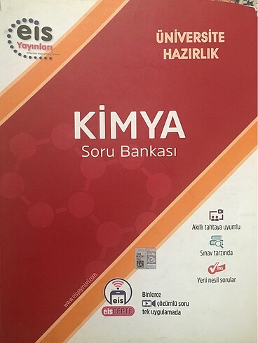 Eis Yayınları KİMYA SORU BANKASI