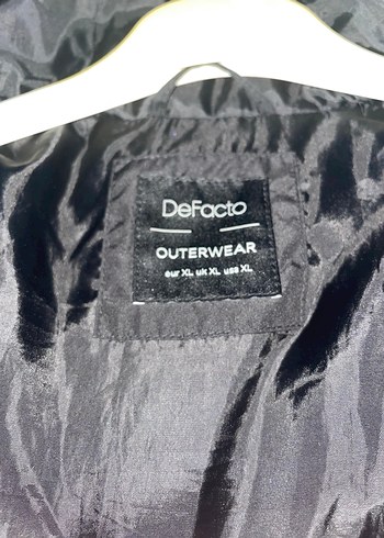 Siyah Kapüşonlu  erkek Kış Montu - Görsel 2