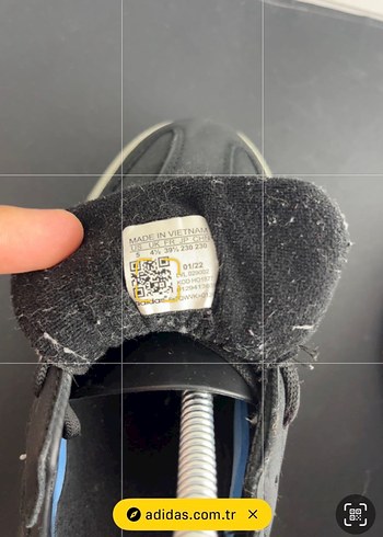 Siyah Beyaz Casual Spor Kadın Sneakers - Görsel 3