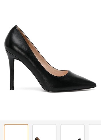 Nine west truv 2fx siyah topuklu ayakkabı stiletto