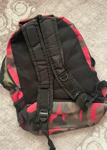 Beden Pembe Kamuflaj Spor Sırt Çantası