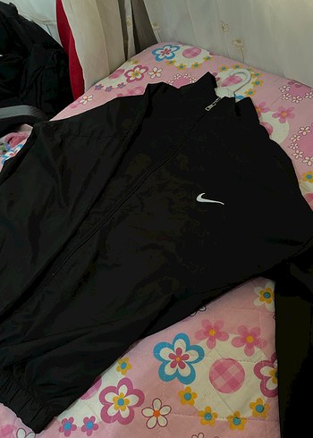 nike siyah unisex yagmurluk - Görsel 3