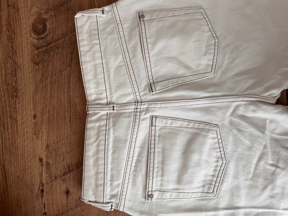 mango beyaz jean - Görsel 3