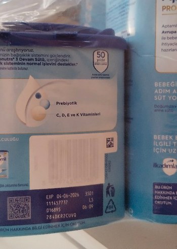 Beden Aptamil Pronutra Devam Sütü Avantaj Paketi
