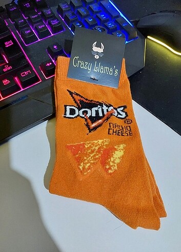 Doritos İbareli Çorap