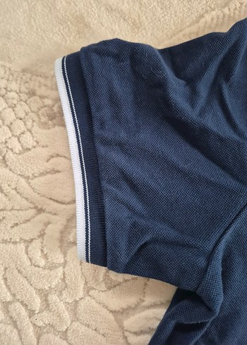 Düğmeli Lacivert Erkek Polo Tişört - Görsel 4