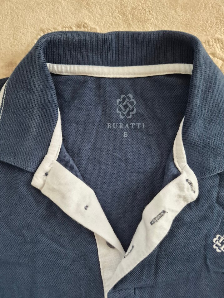 Düğmeli Lacivert Erkek Polo Tişört - Görsel 2