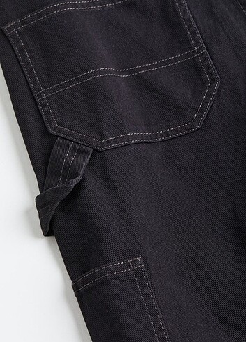H&M HM gabardin kargo pantolon 